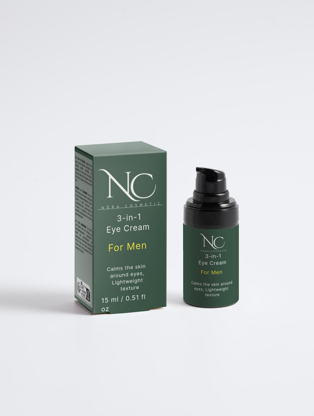 3-in-1 Eye Cream for Men – Nora Cosmetic